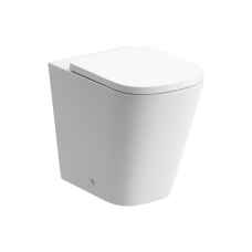 Wren Rimless Comfort High Back To Wall Short Projection WC Pan with Soft Close Seat